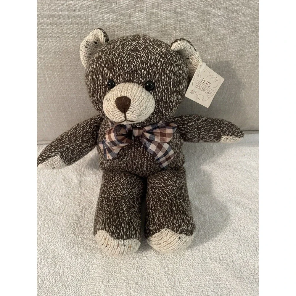 Russ Berrie Co Plush From The Past Teddy Bear Edgar Stuffed Animal